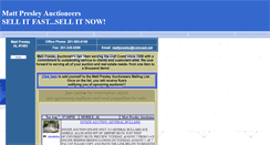 Desktop Screenshot of mpauctioneers.com